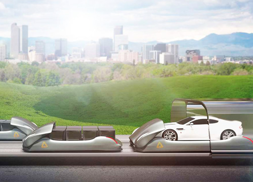 Innovatie van de maand: stilstaand racen met de auto hyperloop