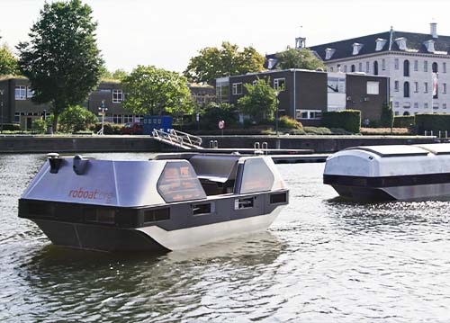 Innovatie van de maand: zelfvarende boot op de Amsterdamse grachten